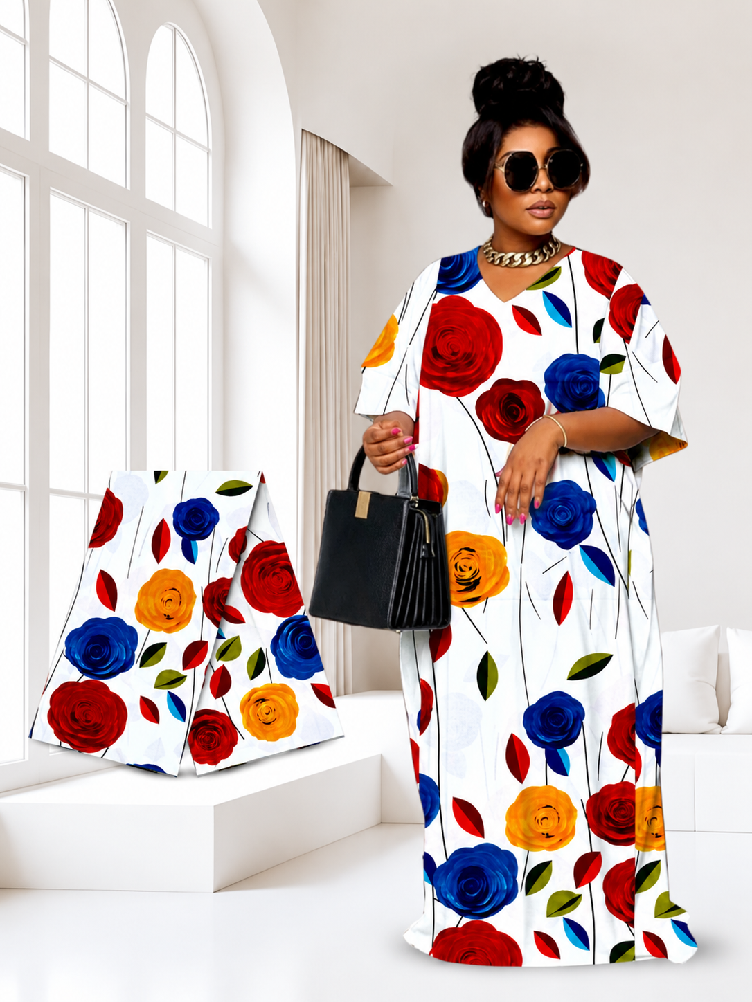 African Fabric by the yard, Ankara Fabric, Wax Print Material, 100% Cotton, African Clothing, Fabric for Sewing