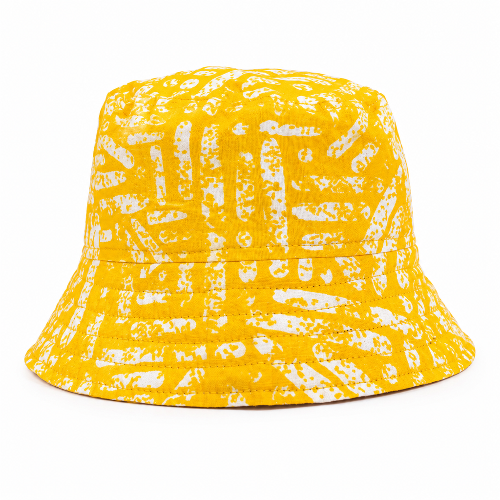 Reversible Ankara Bucket Hat 100% cotton Fabric