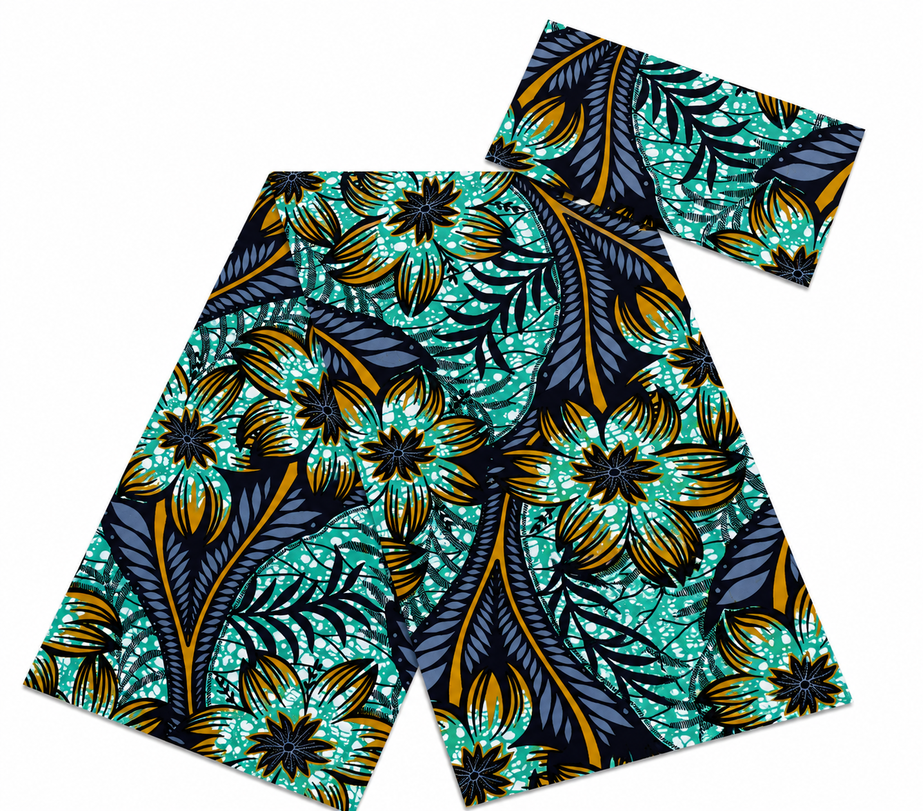 Africa Ankara Wax Fabric 100% Cotton Wax print material