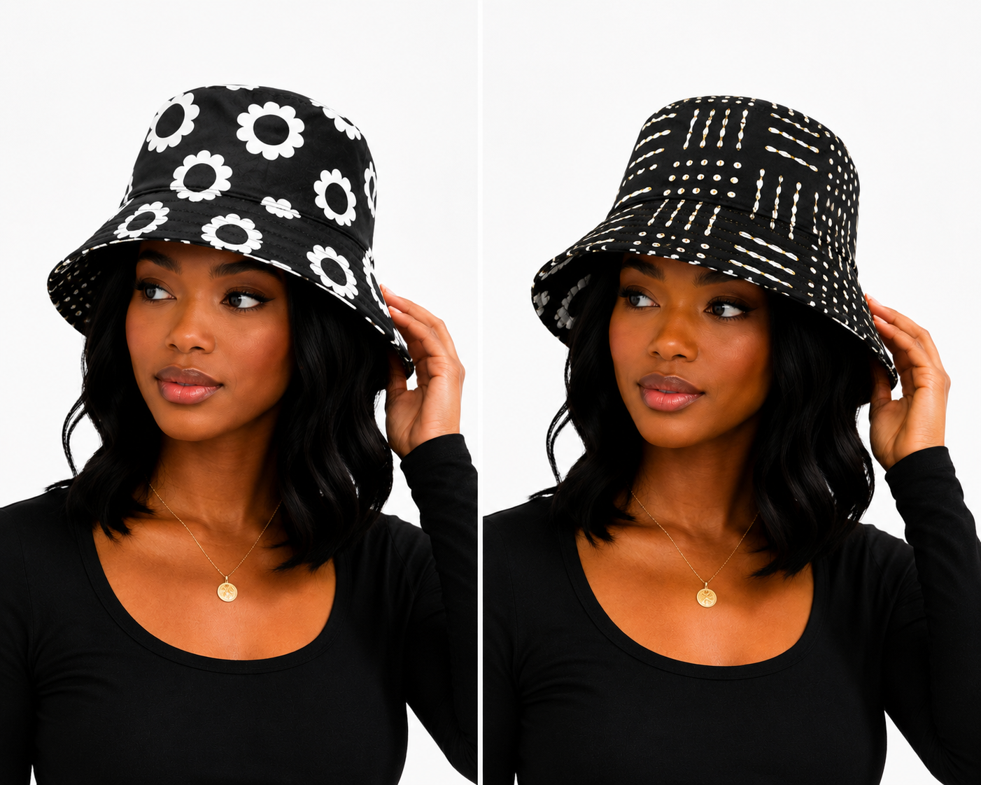 Reversible Ankara Bucket Hat