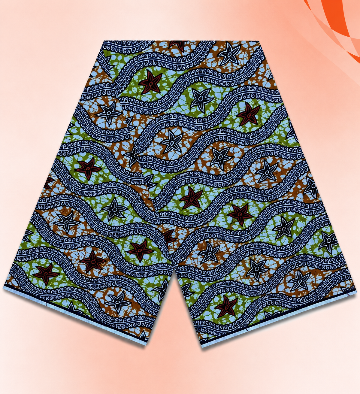 100% Ankara Fabric Wax Print Material