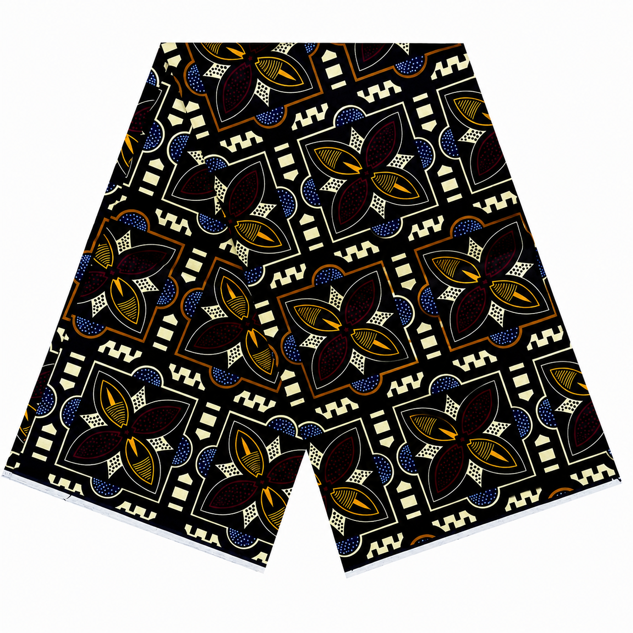 African Fabric by the yard, Ankara Fabric, Wax Print Material, 100% Cotton, African Clothing, Fabric for Sewing