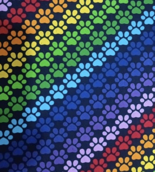 Dog Print Ankara Fabric